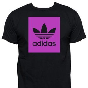 Adidas Purple Logo Tee